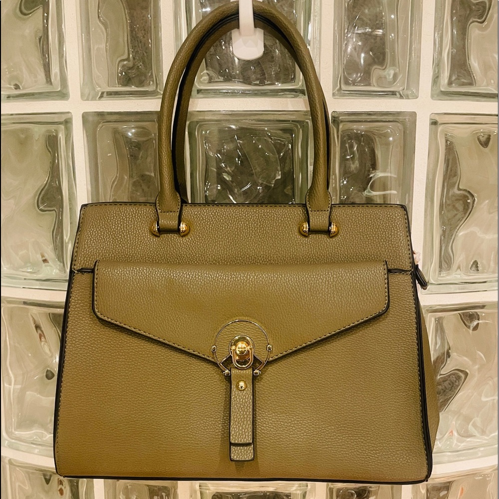 Womens Taupe Handbag